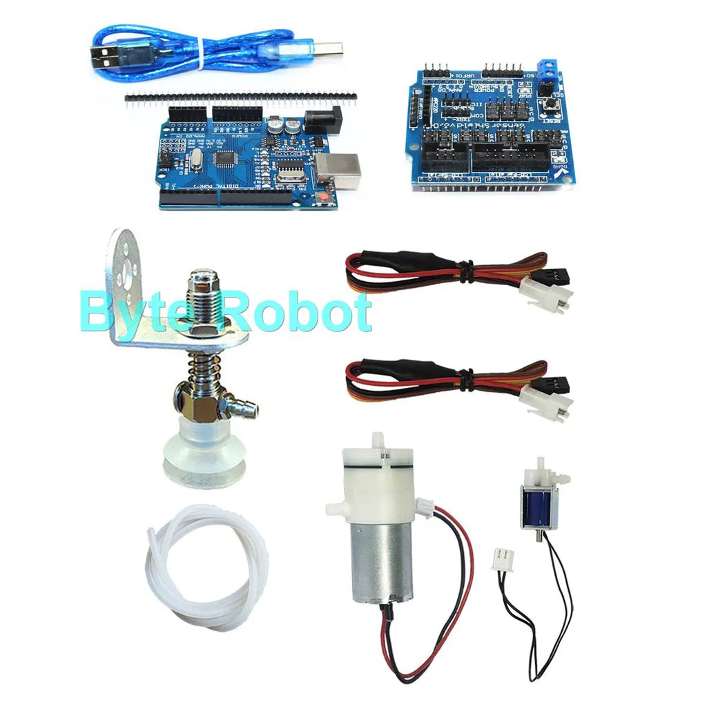Robot Arm Vacuum Suction Cup Kit with PWM Control Switch, 0.3-20kg Options