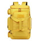Large capacity fitness bag, travel backpack, dry wet separation shoulder bag, outdoor sports, fishing, yoga training bag