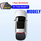 for Tesla Model 3 Y S X 2025-2020 26 Privacy Sunshade Side Window Sun Shades Front Rear Windshield Blind Shading Outdoor Camping