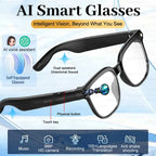 2026 AI Smart Glasses ChatGPT 800W HD Camera 4K Video Recorder 100+Translation Bluetooth Call Smart Eyeglasses For Travel Work