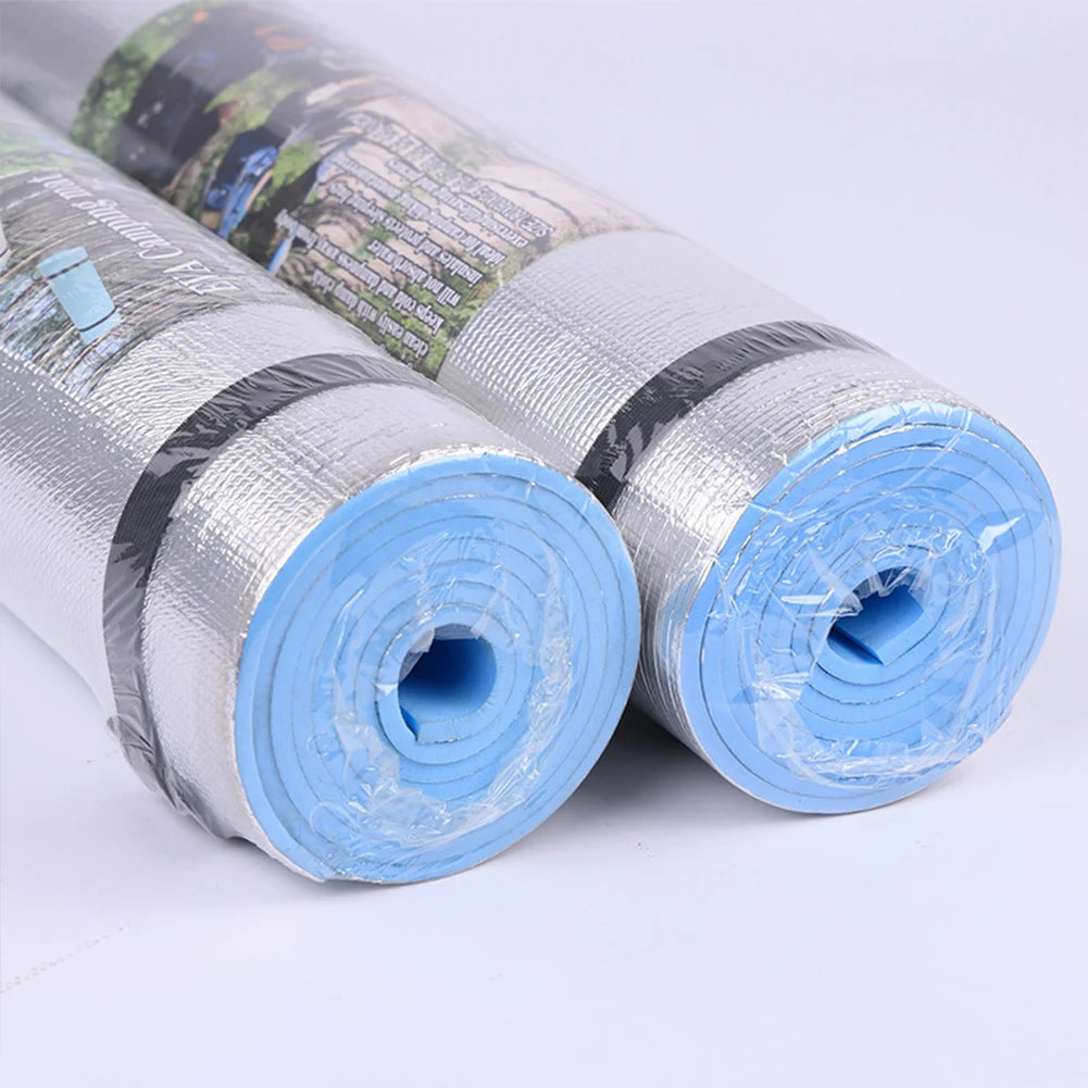 EVA Foam Yoga Mat Non-Slip Blue 6mm/8mm/10mm, Optional Carry Strap