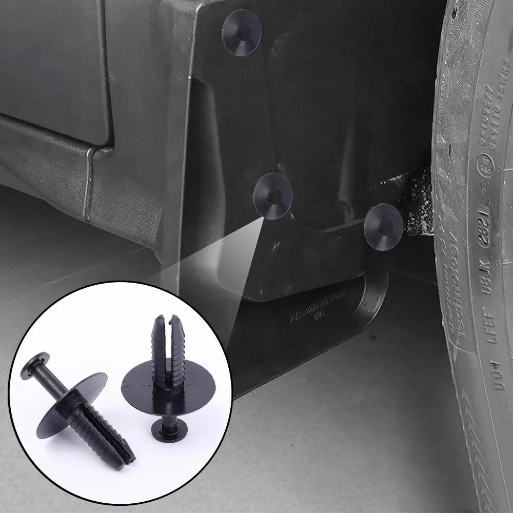 Car Bumper Trim Clip Fastener Retainer for BMW 3 5 7 Series Mercedes Benz Wheel Arch Side Skirt Rocker Panel Plastic Rivet Kit