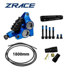 ZRACE XG4 Road Hydraulic Brake Caliper Flat Mount Four-piston Caliper, Ice Technology Brake Pads, CNC lightweight