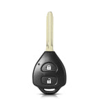 KEYYOU 10pcs Remote Car Key Shell Case Cover Fob Replacement For Toyota Camry Avalon Corolla Matrix RAV4 Venza Yaris 2/3/4BNT
