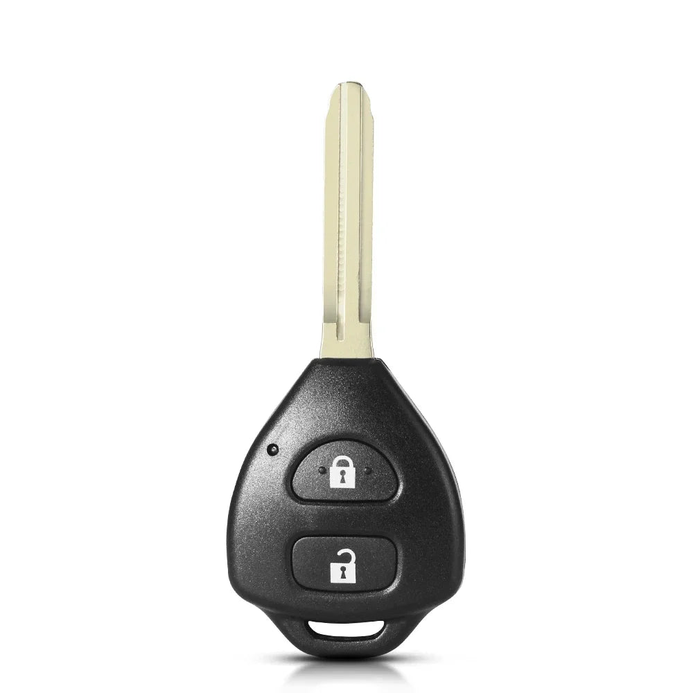 KEYYOU 10pcs Remote Car Key Shell Case Cover Fob Replacement For Toyota Camry Avalon Corolla Matrix RAV4 Venza Yaris 2/3/4BNT