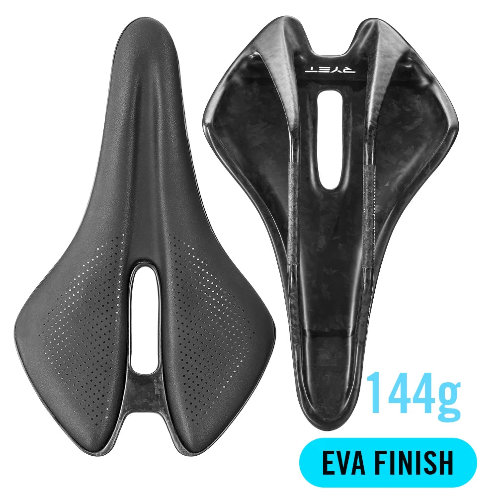 RYET Full Carbon T1000 3D Printed Saddle Bicycle Saddle for Road MTB Gravel Bike Seat Cushion Bicycle Accessories 250*150mm