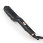 Electric Beard Heated Brush Kit Hair Straightener Straightening Men Quick Styler  Beard Comb Electric Comb For Hair