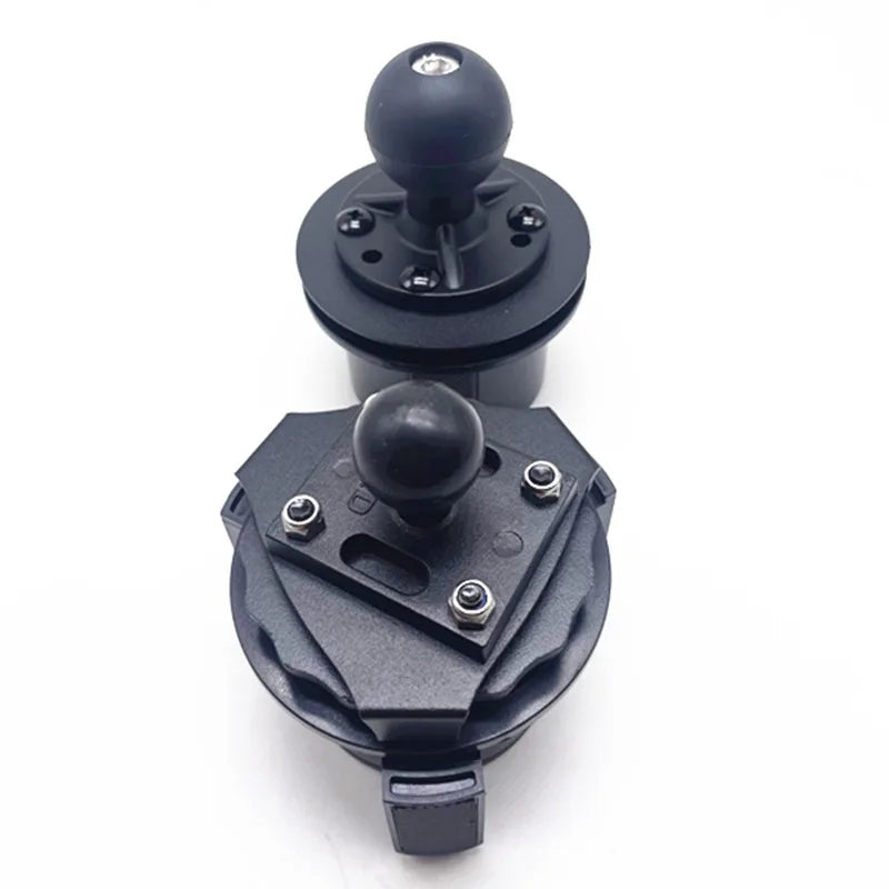 Universal cup holder mount with 1 inch/1.5 inch ball for Car Cell Phones Mount GPS Bracket for Double Socket Arm