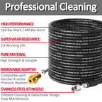 6M Sewer Drain Water Cleaning Hose Pipe Cleaner for Karcher Huter Hammer Nilfisk STIHL Bosch Lavor High Pressure Washer