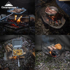 Campingmoon Outdoor Portable Folding Garden Stainless Steel BBQ Grill Camping Portable foldable outdoor camping BBQ Grill