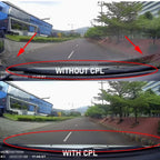 70mai M500 Dash Cam CPL Filter Lens - Glare Reduction, Aluminum Alloy, 1pc