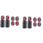 32 Pcs Ceramic Bearings High Speed Wear Resistant For Skate Skateboard Wheel