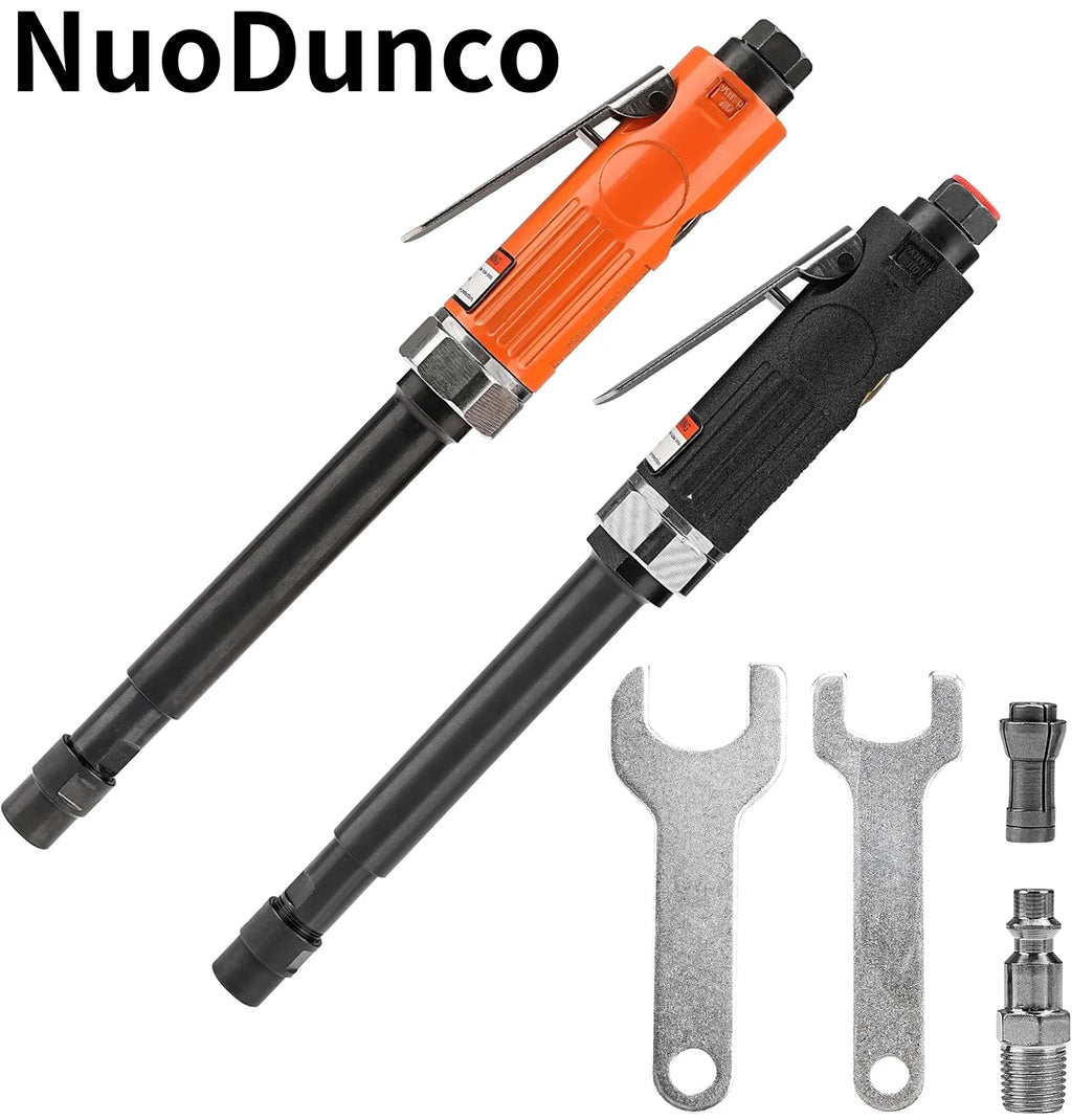 Extended Shaft Air Die Grinder Air Grinding Mill Engraving Tool 1/4" Lengthening Air Carving Grinding Machine for Metal Working