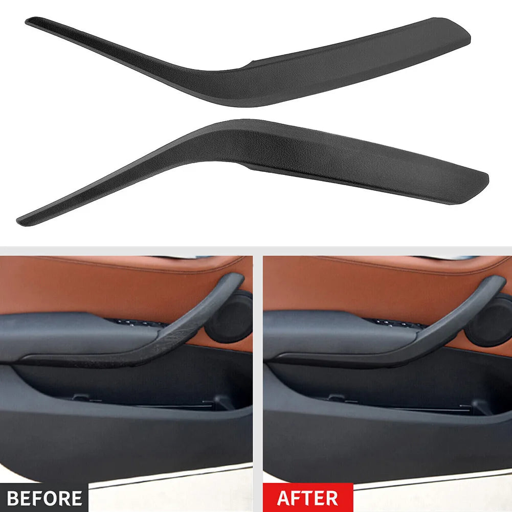 OEM Compatible/ Inner Door Handle Set For BMW For X1 E84 2009 To 2016 Includes Both Left And Right Side For Pull Trim Components