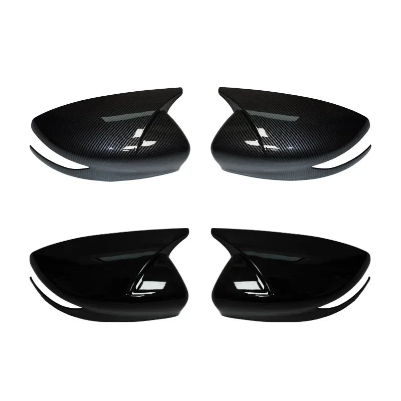 Side Wing Rearview Mirror Cover For Nissan Altima 2013-2018 Sentra/Sylphy Maxima Glossy Black Cap Sticker Trim Mirror Shell