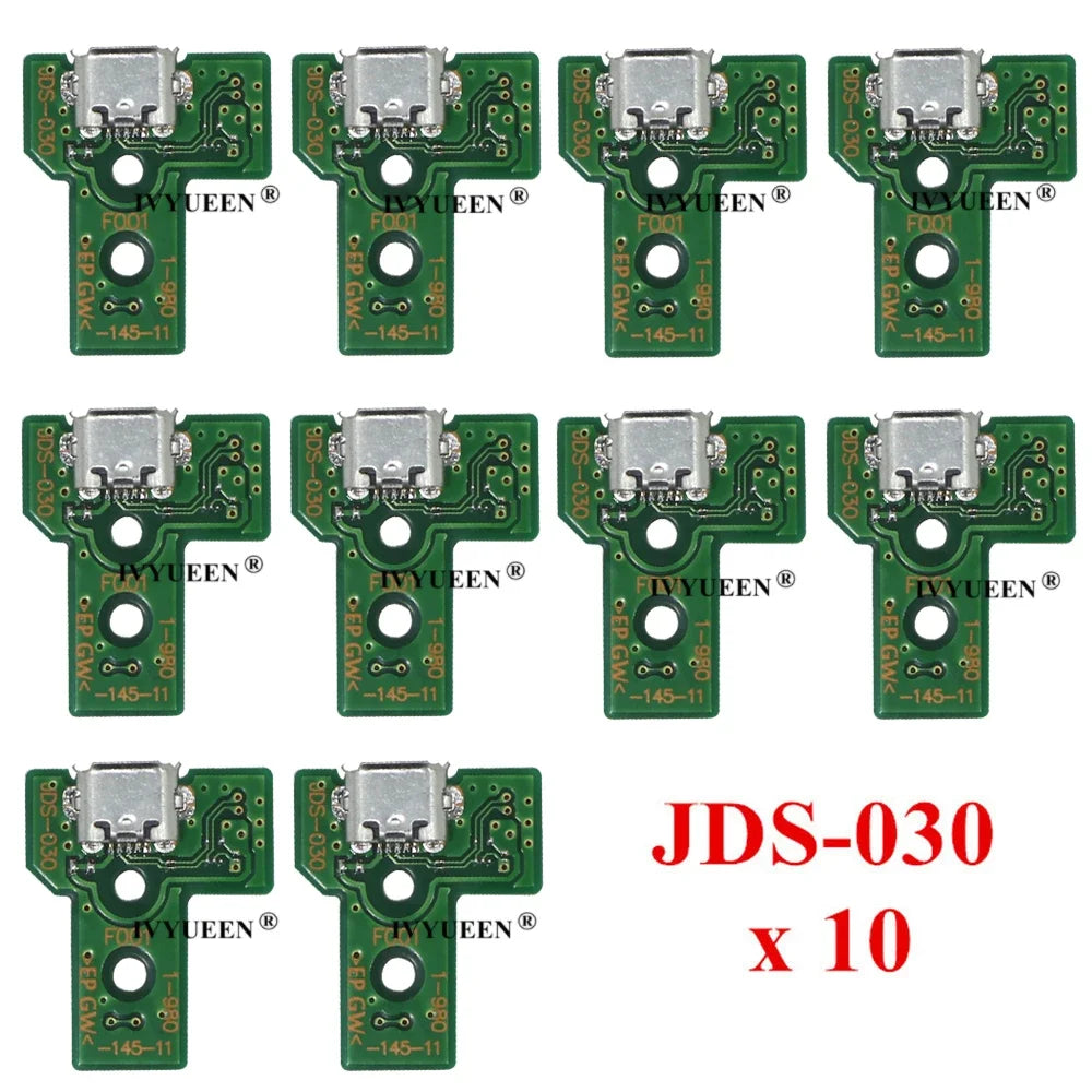 10 PCS JDS 050 040 030 011 USB Charging Port Socket Board for Sony PlayStation 4 PS4 DS4 Pro Slim Controller Charger PCB Board