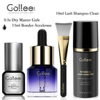Gollee Fast drying 0.5s Eyelash Extension Glue Waterproof Eyelash Adhesive Lashes Supplies Strong Glues For Salon Makeup Beauty