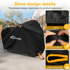Toptrek Bike Cover 210D High Quality Bicycle Protector Multipurpose Rain Snow Dust Waterproof New All Weather Protective Covers