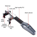 Universal Car Anti theft Safety Alarm Lock Car Steering Wheel Lock Retractable Security Car Locks Security Anti-Theft Tool
