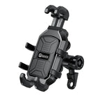 Motorcycle Phone Holder High Quality Vibration Dampener Motorbike Navigation Bracket Anti-Shake Bike Motorcycle Mobile Stand