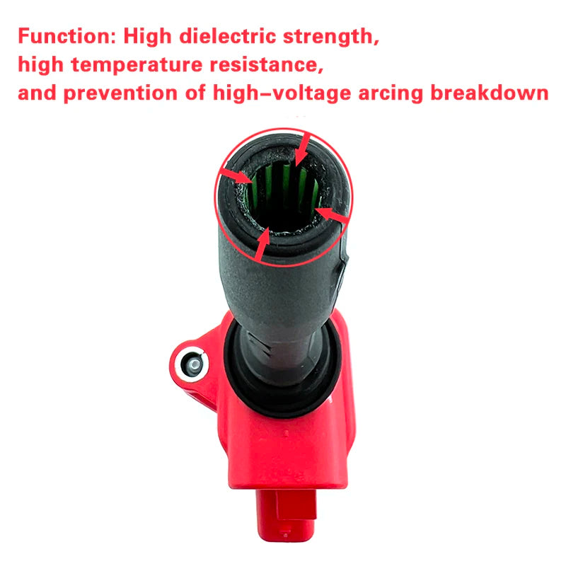 UF750 Red ignition coil pack set for BMW/Mini B38 B48 B58 engines, 3pc/4pc/6pc