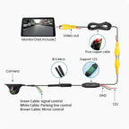 AHD 1920x1080P Car Rear View Camera 170 Fisheye Lens Full HD Night Vision Vehicle Reversing Front Cameras Aviation Head Wiring