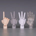 New 10.5cm Human Hand Model With Movable Finger Joints 1:2 Simulation Palm  Desktop Ornamenttoy Twisted Egg Surprise Blind Box