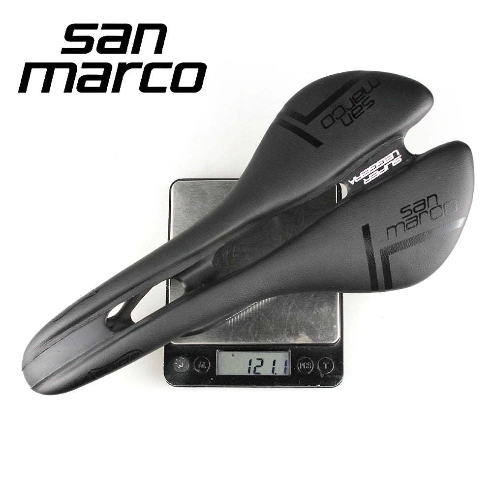 San Marco Aspider Bicycle Saddle Road Mtb Carbon Bicycle Seats Ultralight for Men Women 131mm Outdoor Cycling Bike Accessories