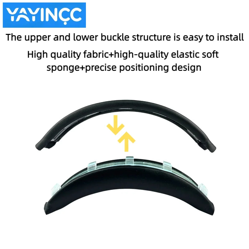 Sony WH-1000XM4 Replacement Ear Pads & Headband Cushion Set, Protein Leather Memory Foam