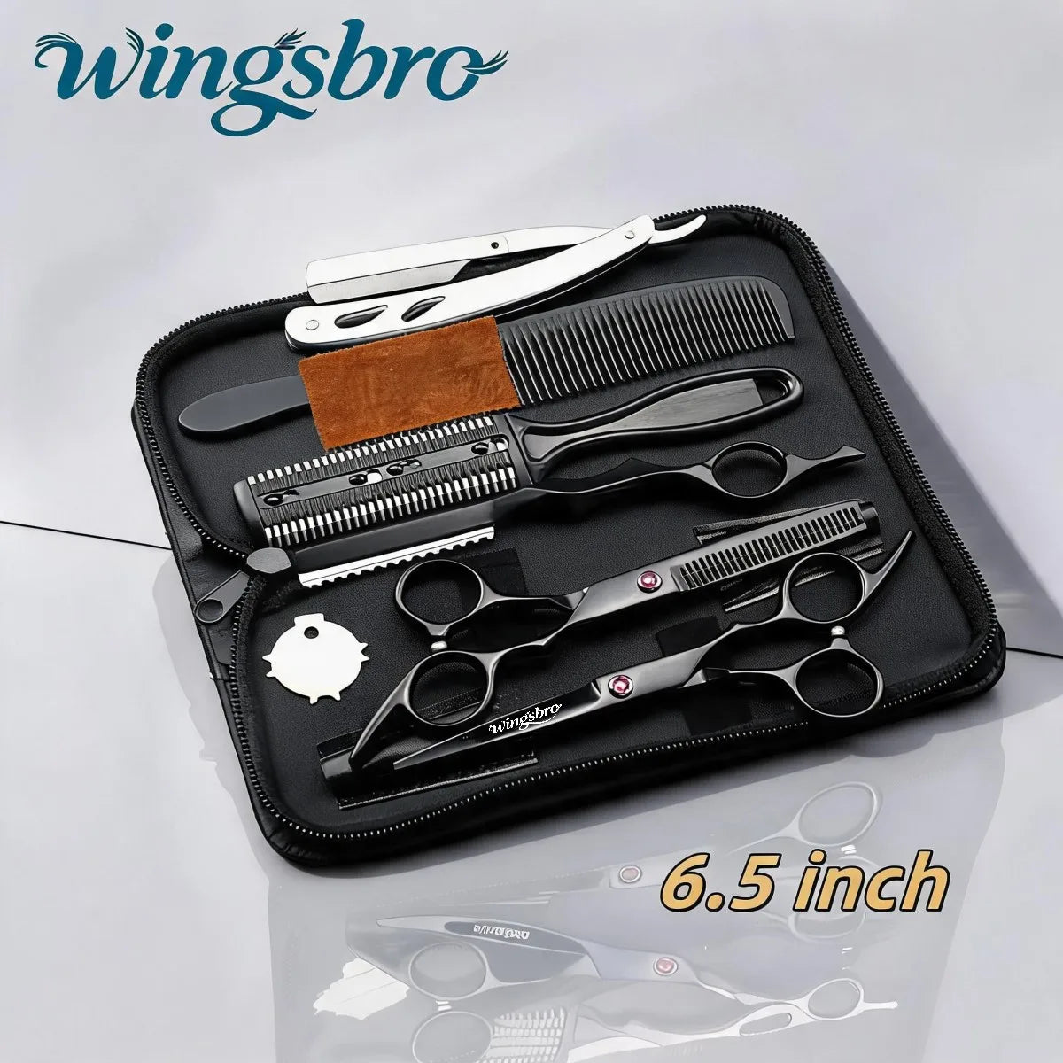 Japanese Hair Scissors Set Hairdressing Scissors kit Hairdresser Shaver Haircut Scissors