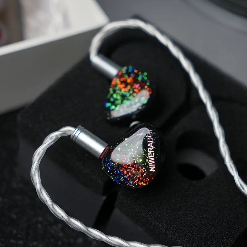 Nici HiFi-42 Quantum Wanderer In-Ear Monitors 1DD+1BC hybrid-driver noise-cancelling IEMs for audiophile gaming