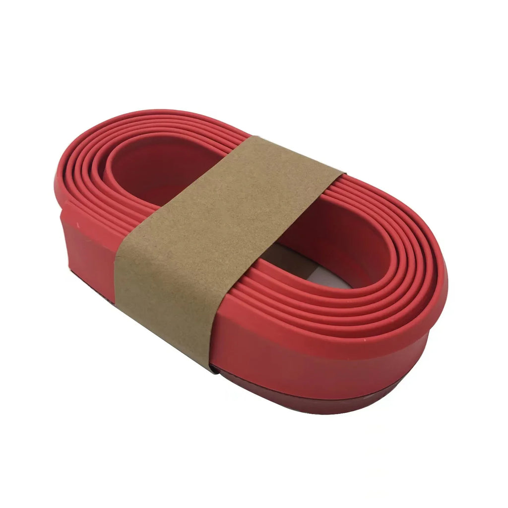Universal Car Bumper Lip 2.5M Stickers Car Front Bumper Lip Rubber Car Bumper Protectors Exterior Mouldings Bumper Lip Strip