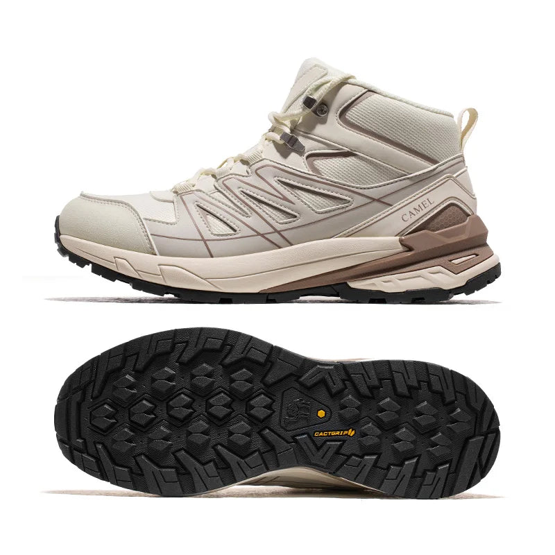 GOLDEN CAMEL Outdoor Hiking Shoes Men Women Professional Waterproof Non-slip Hiking Boots Sports Shoes for Men Off-road Climbing