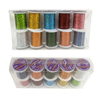 Premium Fly Tying Thread Material for Flies Holo Flat Thread 10 Colors