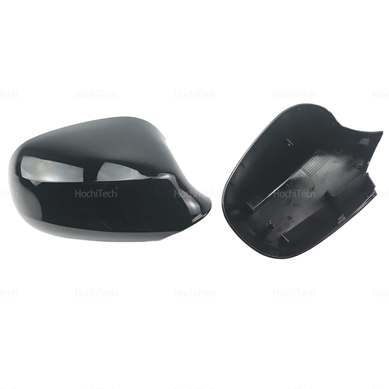 For BMW 1er 3er E87 E88 E81 E82 E90 E91 E92 E93 LCI  Carbon Fiber Pattern Black Side Wing Rearview Mirror Cover Cap Accessories