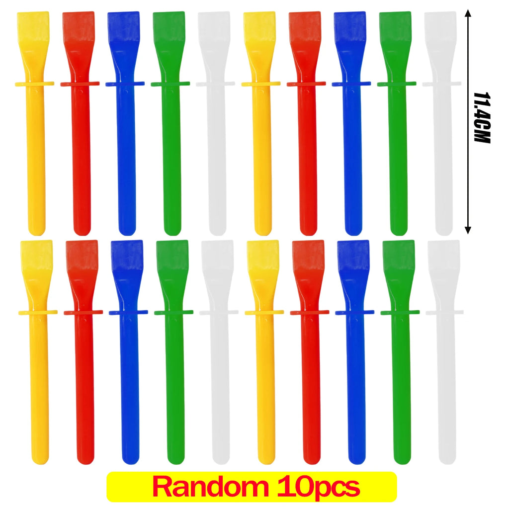 Handheld Glue Spreaders Leather Glue Brush Portable Glue Smear Sticks Applicator DIY Art Craft Paintings Scrapers Gluing Tools