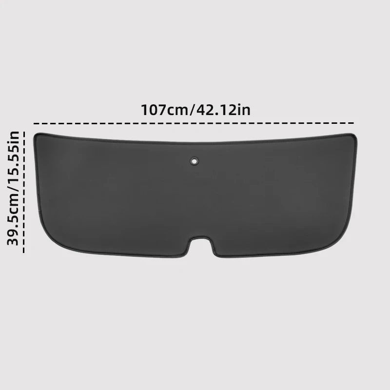 For Tesla Model Y Juniper Model 3 Highland Trunk Tailgate Protection Pad Rear Trunk Door Leather Anti Fouling Protection Pad