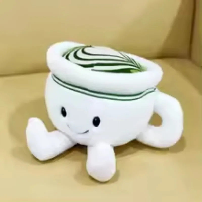 New Matcha Latte Plush Cute Doll Anime Peripherals Soft Doll Collection Room Decoration Toy Kid Birthday Gifts 2026