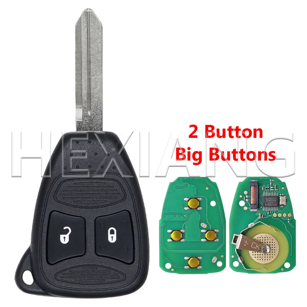 HE KOBDT04A ID46 PCF7941 315/433MHz Car Remote Key For Jeep Commander Liberty Wrangler Dodge Durango Magnum Ram Chrysler 300C