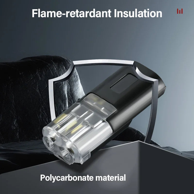 Electrical Wire Terminal No Stripping Quick Cable Connectors Dual Line Interconnection Detachable Safety Electric Wire Connector