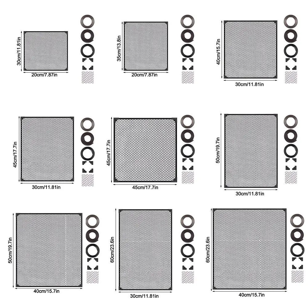 Durable Magnetic Fish Tank Lid Cover DIY Easy Installation Aquarium Anti-jump Net Turtle Tank Net Aquarium