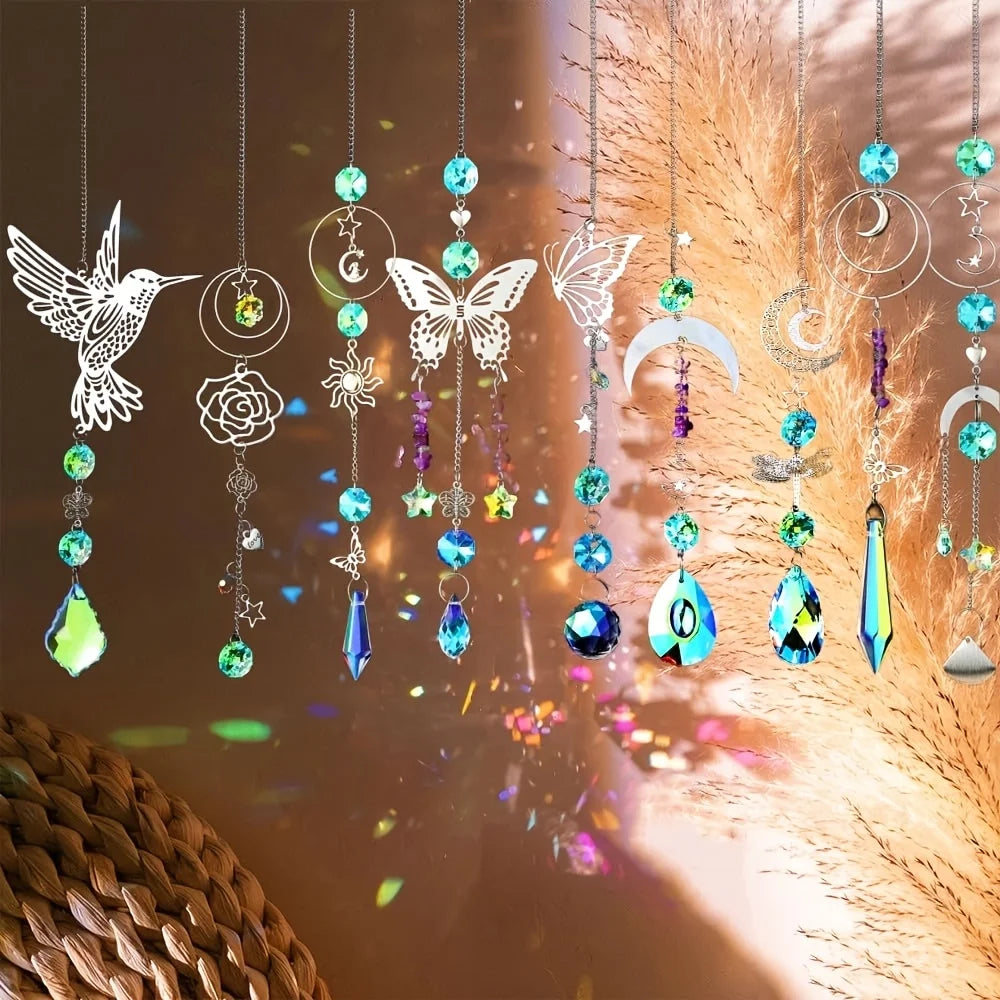 420PCS Sun Catcher Arts and Crafts for Adults Crystal Suncatcher Crafts Kit for Adults Suncatchers DIY Making Supplies for Indoo