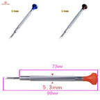 KWONG YUEN Watch repair tools All-steel screwdriver ten-pack screwdriver for watches repair tool kit