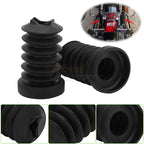 Rubber Rear Fork Boots Shock Absorber Covers Protector Gaiter Gators For Harley Touring Street Electra Glide Road King 1997-2013