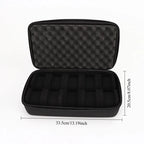 10 Slots Watch Storage Box Watch Zipper Travel Case Portable Watch Organizer Display Holder for Wristwatches and Smart Watches