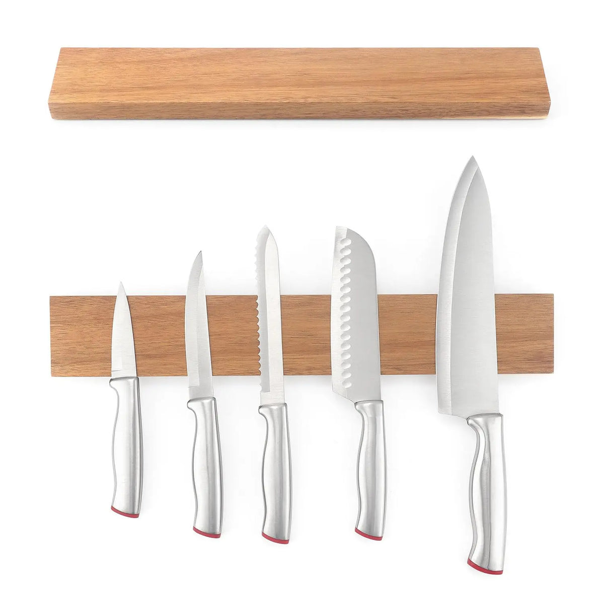 Walnut 16 inch Magnetic Knife Holder for Wall, Knife Magnetic Strip, Knife Magnet, Magnet Knife Holder Strip, Magnetic Holder