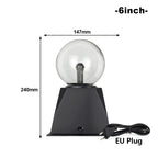 Magic Crystal Plasma Ball Lamp 3/4/5/6/8 Inch LED Night Light Kid Birthday Christmas Gift Lighting Bedroom Decor Novelty Lamp