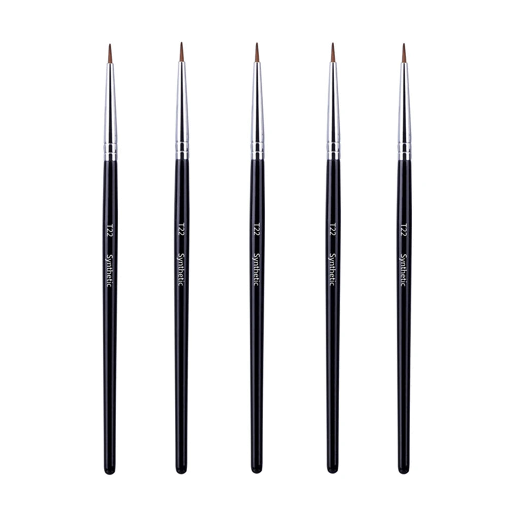 5/10/20/50 Pcs Brow Contour Makeup Brushes Eyebrow Eyeliner Brush Professional Super Thin Angled Liner Eye Brush Make Up Tools