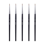5/10/20/50 Pcs Brow Contour Makeup Brushes Eyebrow Eyeliner Brush Professional Super Thin Angled Liner Eye Brush Make Up Tools
