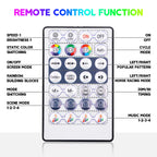 WS2812B RGBIC Neon Rope LED Strip 5V USB 360° Silicone IP67 50 LEDs/m 1-5m